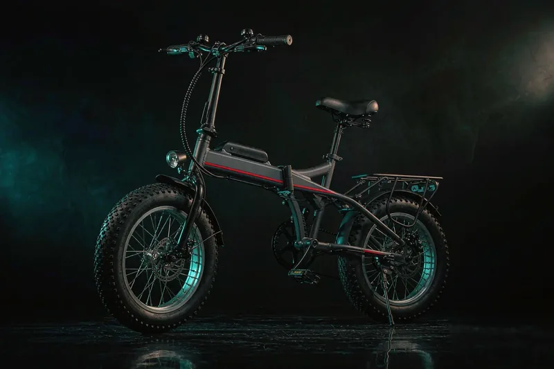FTC200 folding fat-tyre electric bike